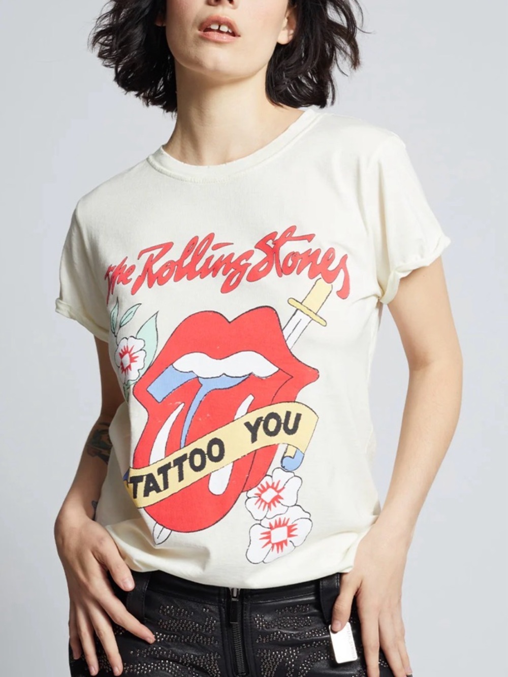 Recycled Karma x Rolling Stones Tattoo You Graphic Tee | Size S & L | NWOT - Picture 2 of 6